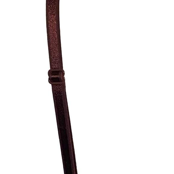 Auden Women Wine Purple Lace Underwire Plunge Coverage Push-Up Bra Sz 34B - Picture 4 of 7